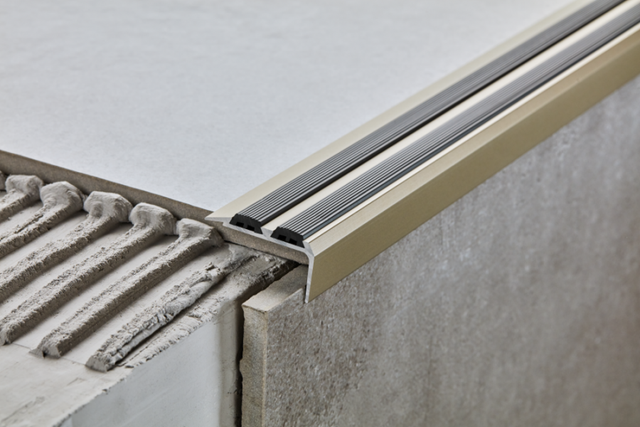 Enhance your staircase with premium stair nosings, designed for protection and sleek finish.