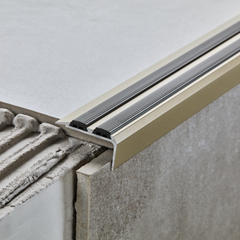 Enhance your staircase with premium stair nosings, designed for protection and sleek finish. 