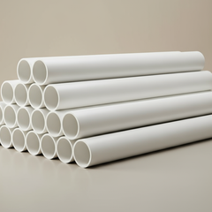 PVC round tubes pipes