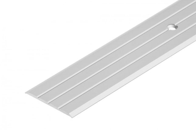 Aluminium Door Threshold Strip Anodised Silver 40mm x 1000mm
