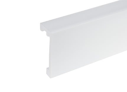 Curtain Profiles with Light Blocker 40x100mm L= 2,44m Matt