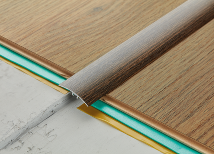 uPVC Door Threshold Strip Oak 40mm x 930mm Wood Effect Transition Trim