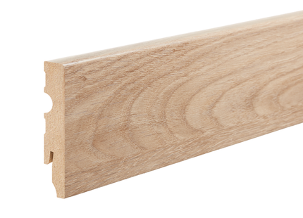MDF Skirting Board Cascadia 80x13mm L= 2.20m Semi-Matt Laminated