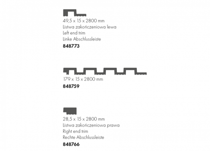 Wall panel THALIA 02 280cm