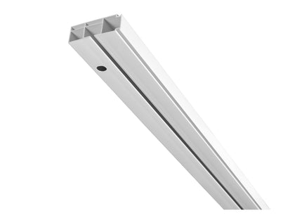 Single PVC ceiling rail + accessories PROLINE1 White 2m