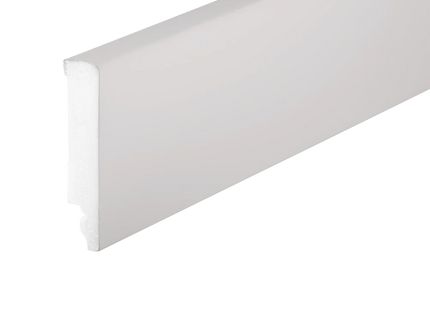 EARTH Line Skirting board 80x14mm Cashmere Semi-Matt Veneer 2.20m