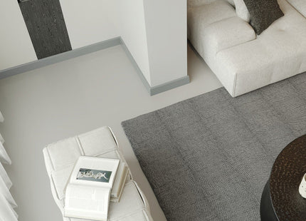EARTH Line Skirting board 80x14mm Cashmere Semi-Matt Veneer 2.20m