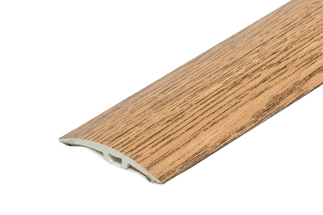 uPVC Door Threshold Strip Oak 40mm x 930mm Wood Effect Transition Trim