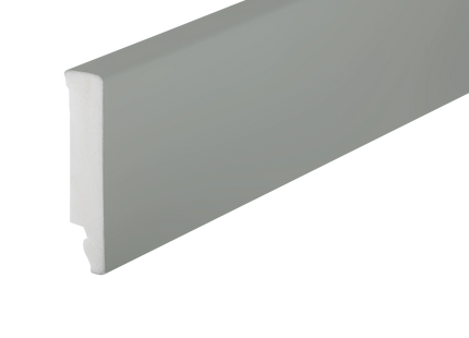 EARTH Line Skirting board 80x14mm Sage Semi-Matt Veneer 2.20m