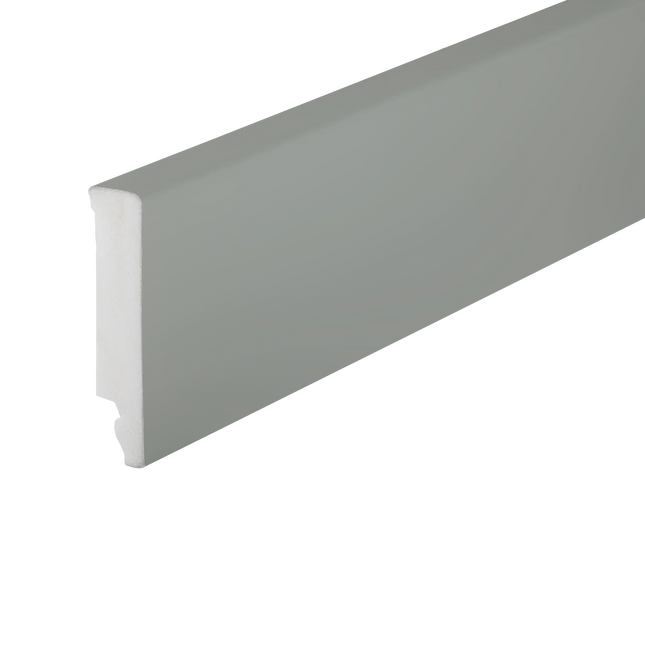 EARTH Line Skirting board 80x14mm Sage Semi-Matt Veneer 2.20m